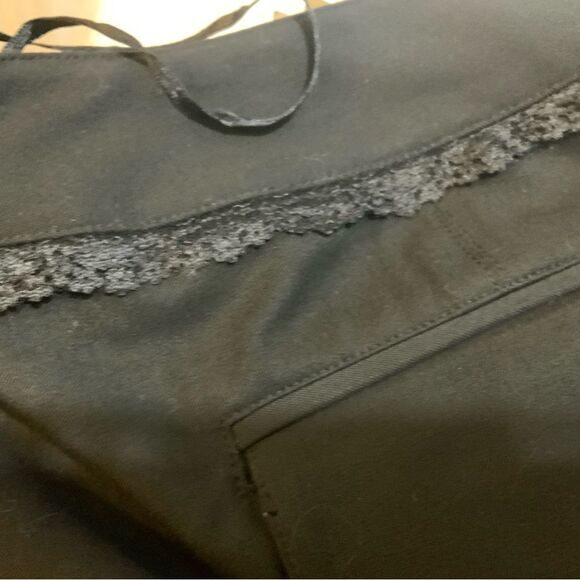 NWT Nine West slim leg  Pants lace Office Career Wear Trousers stretch Size 4 - Picture 11 of 11